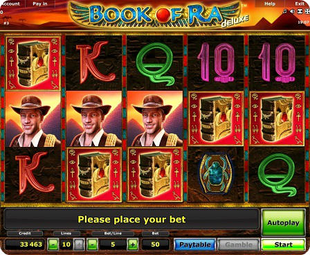 Book of Ra Deluxe slot