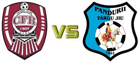 CFR Cluj vs Pandurii Targu Jiu